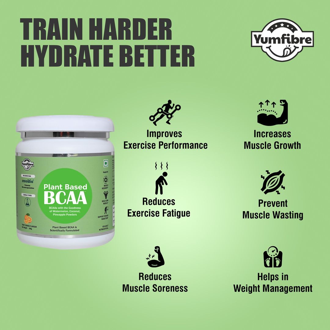Plant Based BCAA | InnoBio Patented Microencapsulation Veg Source BCAA