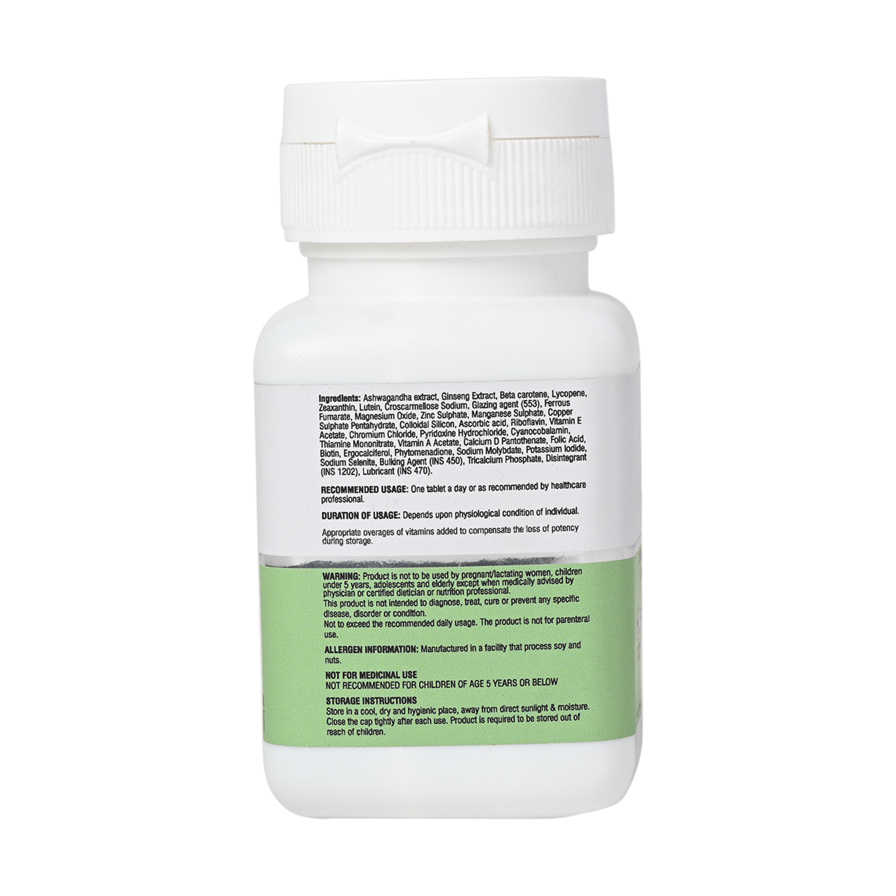 Daily Vitals Multivitamin | Clinically Proven Ingredients Lutemax | 29 Vitamins, Minerals & Herbs for Immunity Support