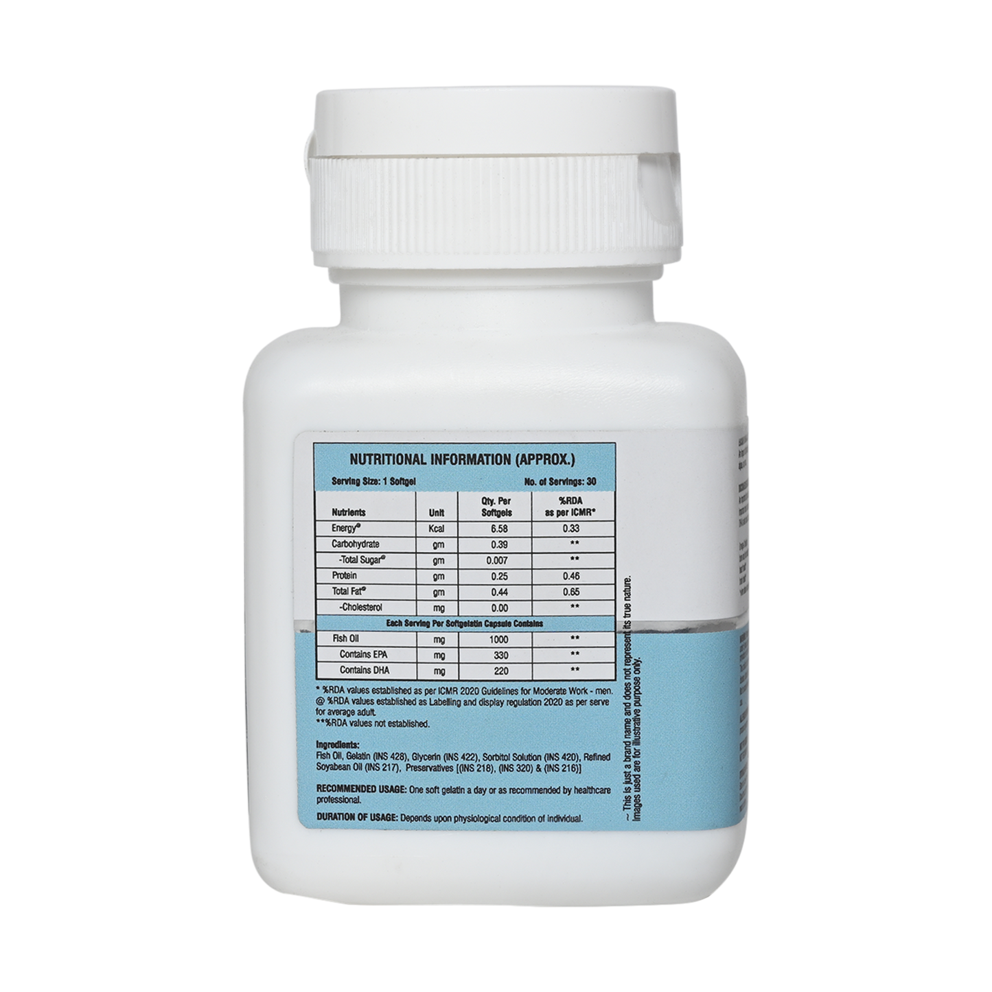 Omega Fish Oil 3, 6, 7 & 9 | Double Strength Fish Oil with Clinically Proven Ingredients