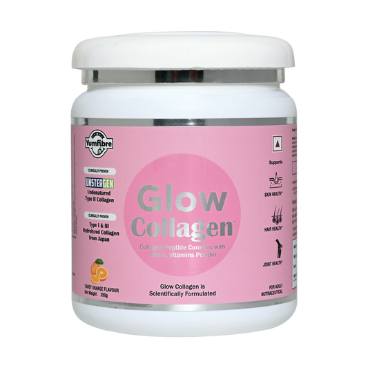 Glow Collagen | Marine Hydrolyzed Type I & III | Unstergen Undenatured Type II