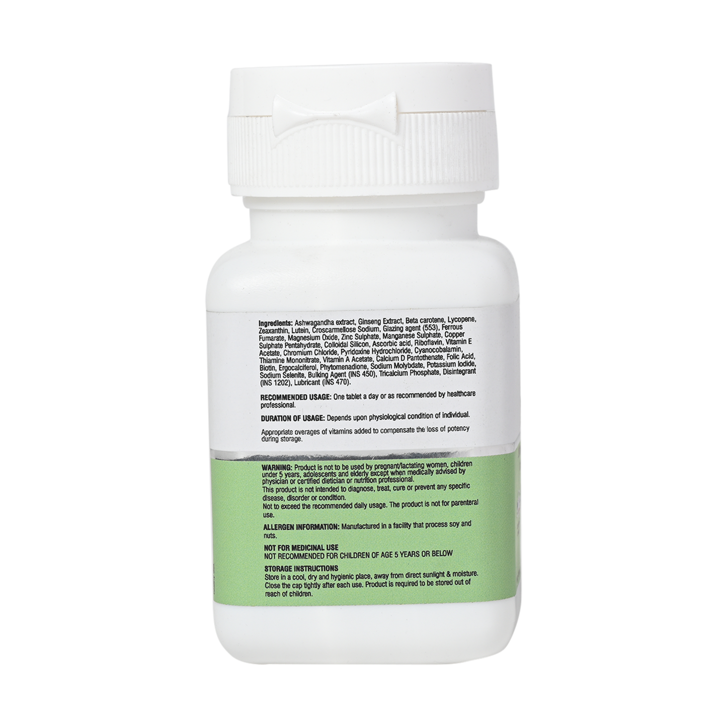 Daily Vitals Multivitamin | Clinically Proven Ingredients Lutemax | 29 Vitamins, Minerals & Herbs for Immunity Support