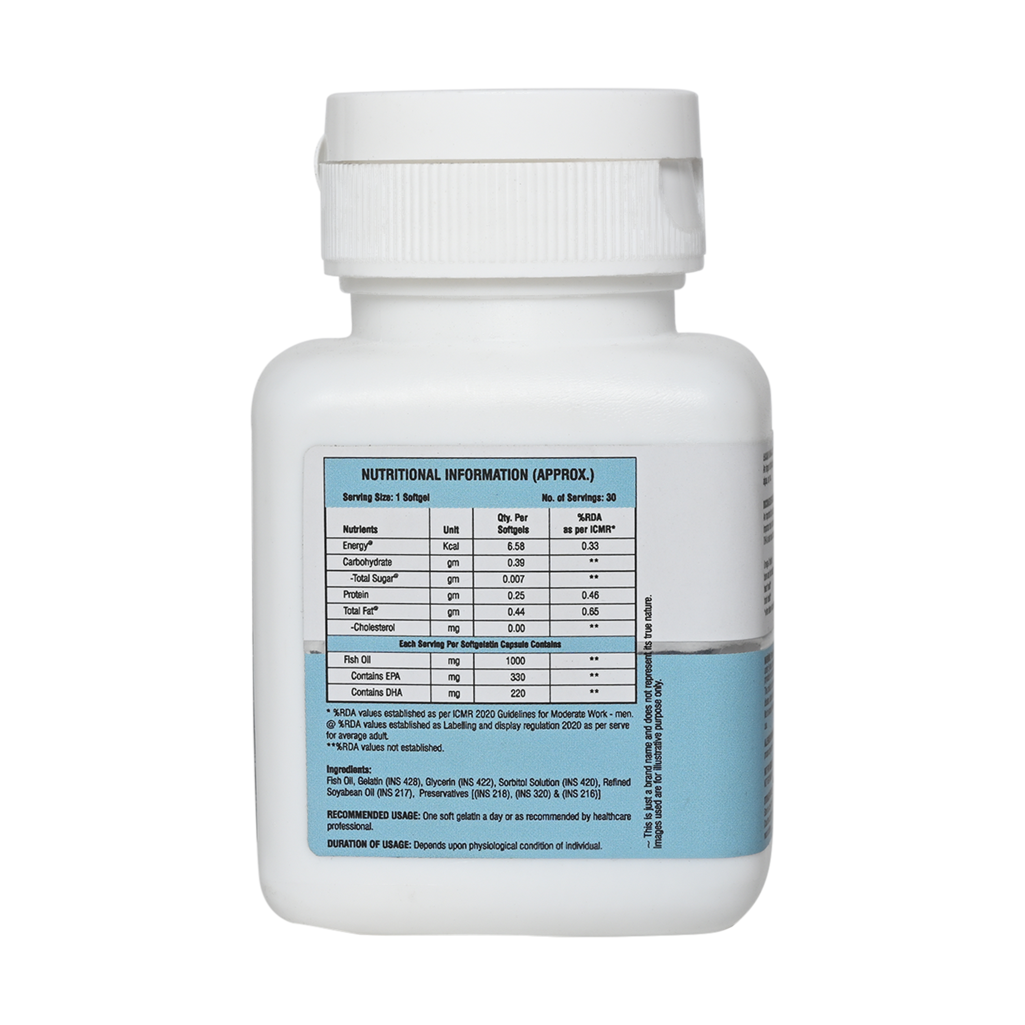 Omega Fish Oil 3, 6, 7  & 9 | Double Strength Fish Oil with Clinically Proven Ingredients