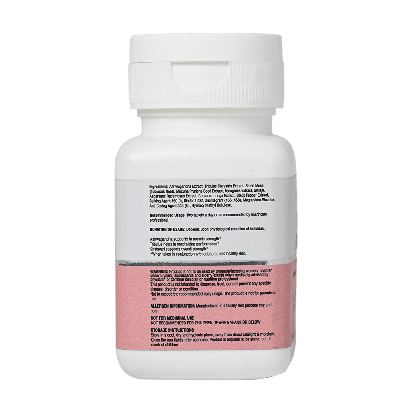 Testo Booster | Clinically Proven Ingredient Shuden Ashwagandha | Testosterone Booster with Ashwagandha, Tribulus & Herbal Extracts